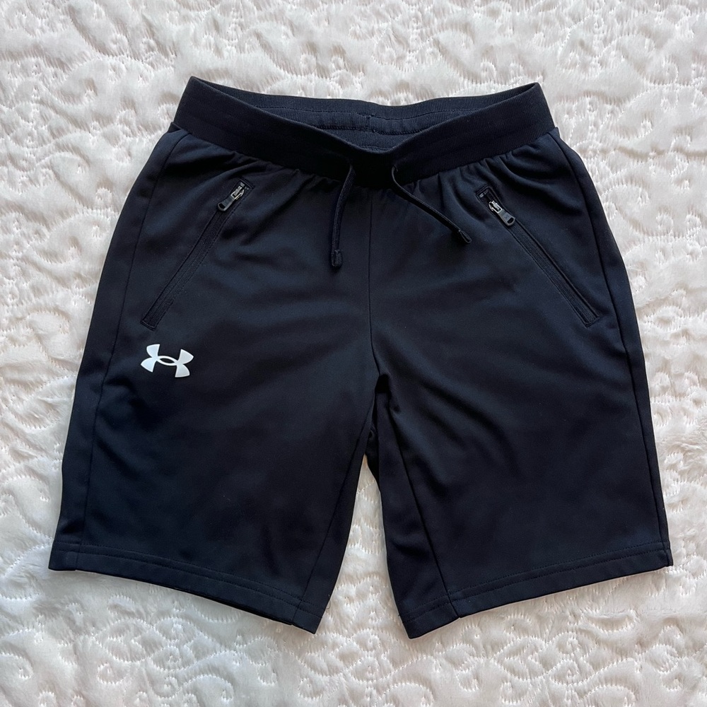 Under Armour Kids Black Athletic Shorts